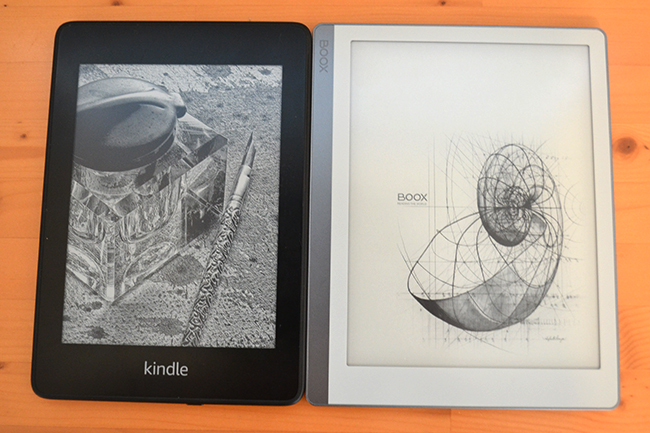 BOOX LeafとKindleを比較